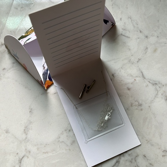 Necklace NWT 925 Silver Dipped - ALWAYS IN MY HEART - Picture 4 of 7